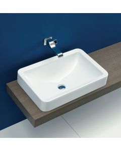 Flaminia Nile Lavabo 62 da appoggio in ceramica NL62A