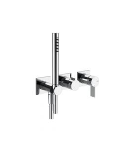 Gessi Inverso Diamantato Miscelatore doccia a parete 73636+54139