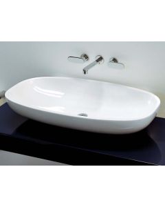 Flaminia Nuda Lavabo 95 foro centrale appoggio-sospeso in ceramica 5082