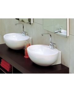 Flaminia Dip Lavabo 62 appoggio-sospeso in ceramica DP481