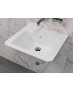 Flaminia Volo Lavabo 52 appoggio-sospeso in ceramica VL52L